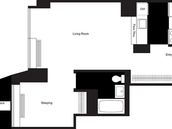 2nd image of 1 Union Sq S APT 17G