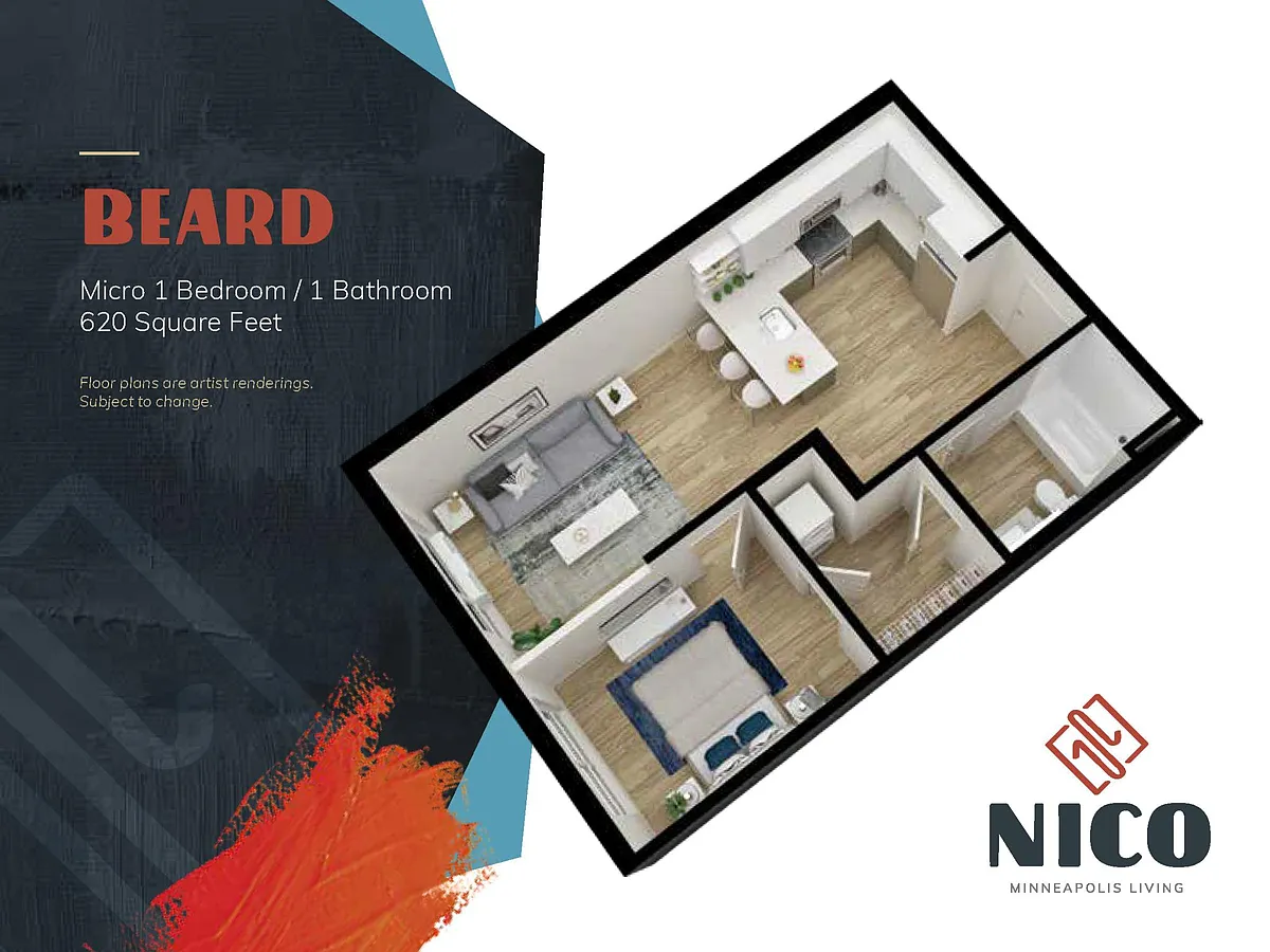 Floor plan Beard