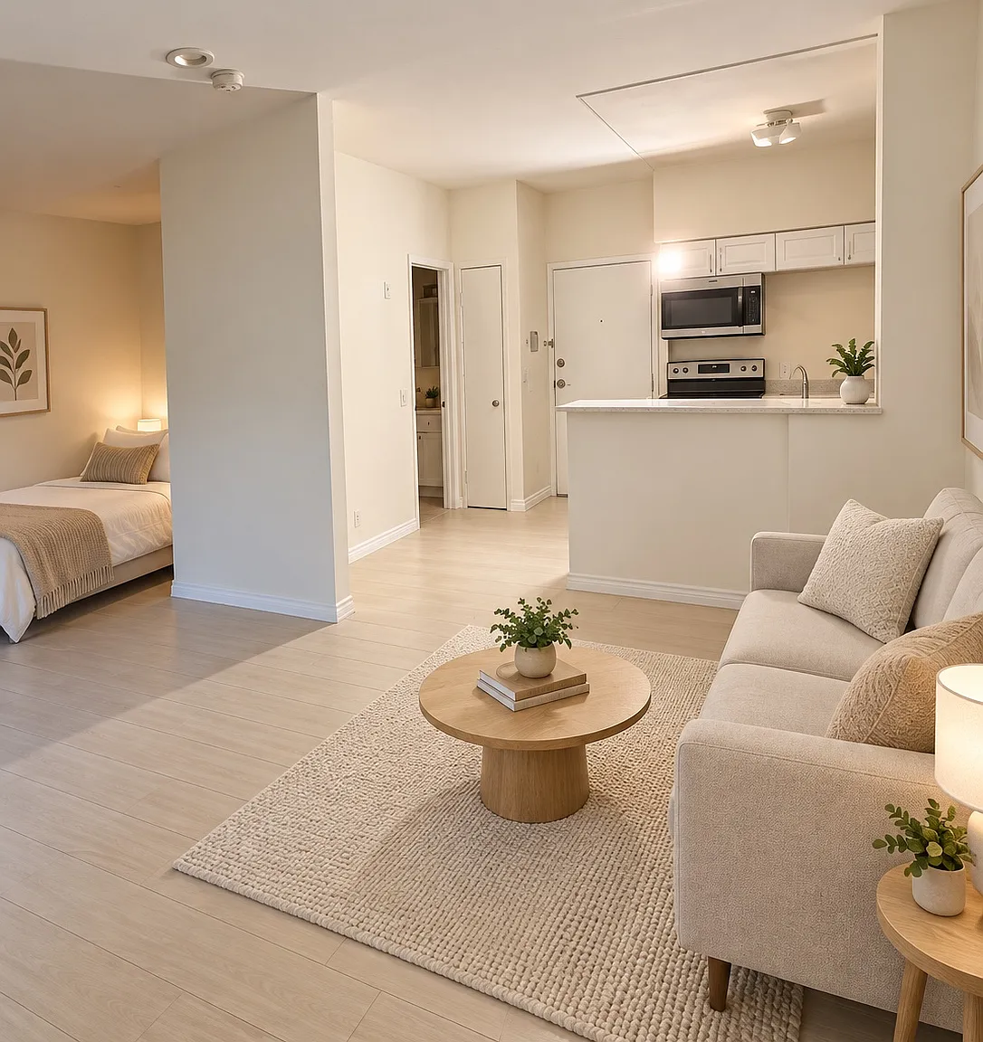 Studio, 448 sqft, $1,550 — Photo 3