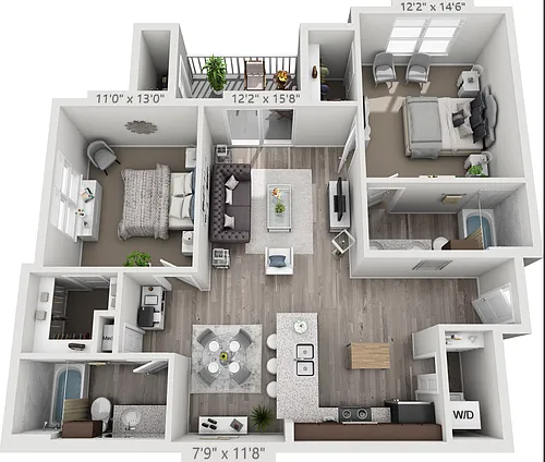 Floor plan B2