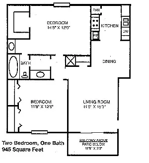 Floor plan LAGOON