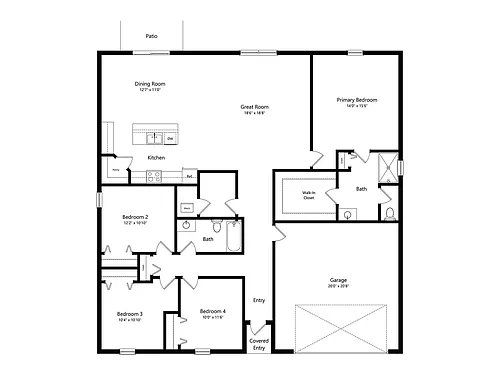 Floor plan Gabriella