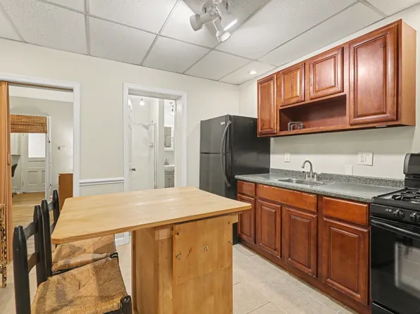 One bed, partially furnished, all utilities included