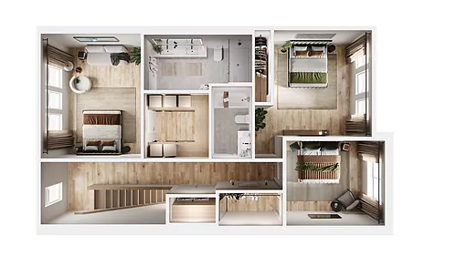 Floor plan TH - Plan A