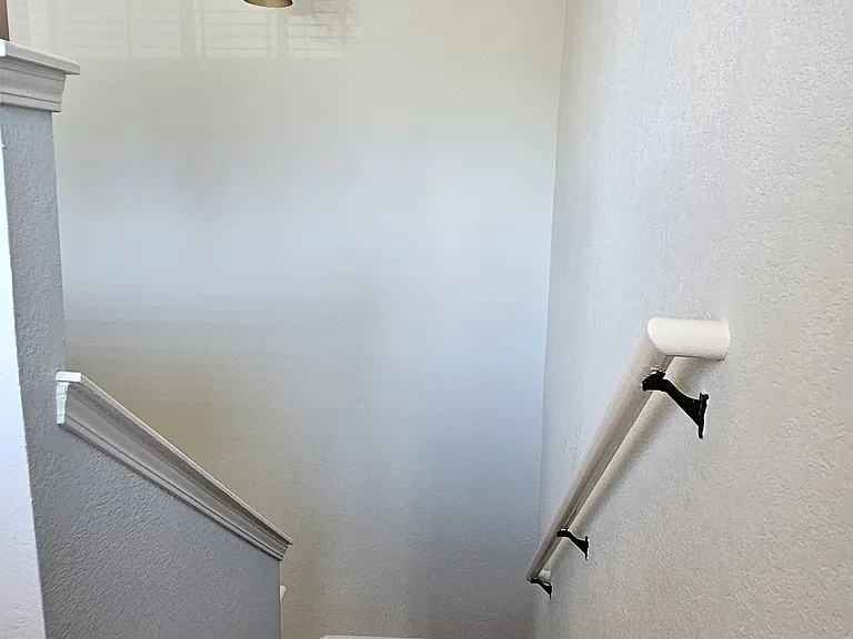 Stairs.