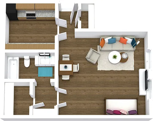 Floor plan S1U