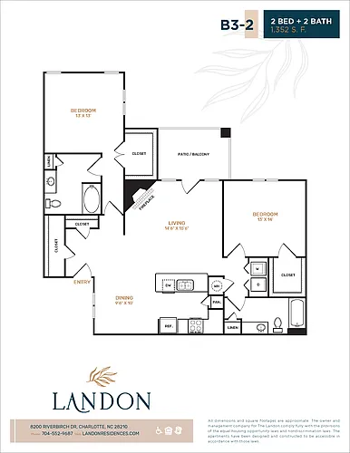 Floor plan B3-2 Renovated