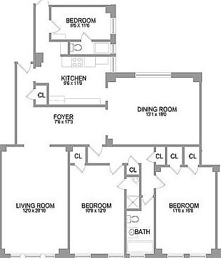 1st image of 222 W 83rd St APT 4D