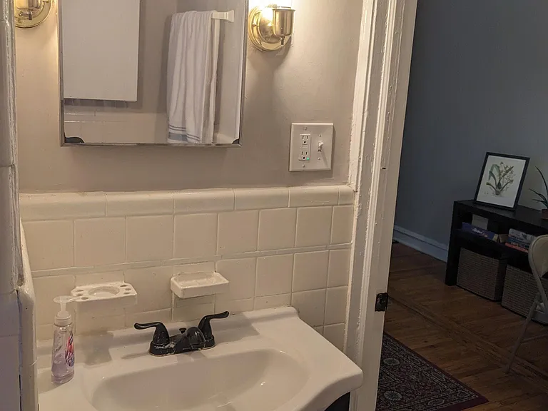 OLD BATHROOM; I will upload pictures of the new bathroom soon.