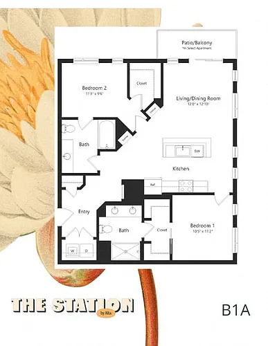 Floor plan B1-A