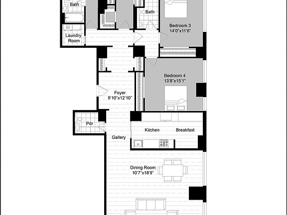 3rd image of 400 E 67th St APT 28C