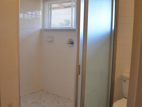 Remodeled shower area