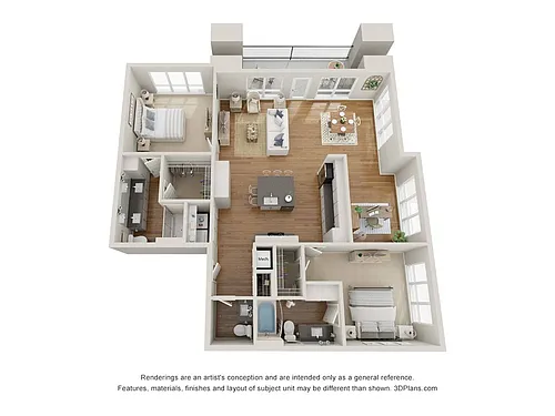 Floor plan D1