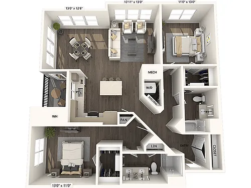 Floor plan BM15.1-Upgrade Collection II