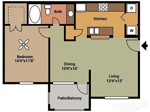 Floor plan A2
