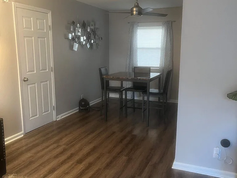 Eating area open to family room