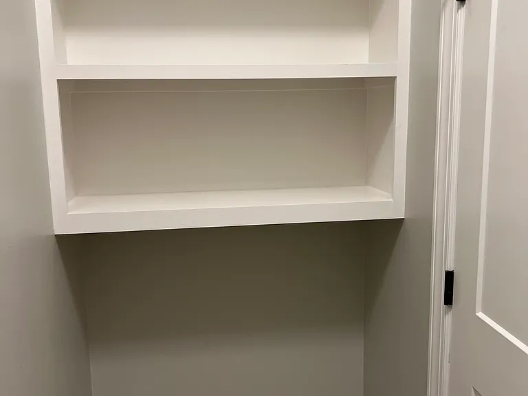 Master Toilet Shelving