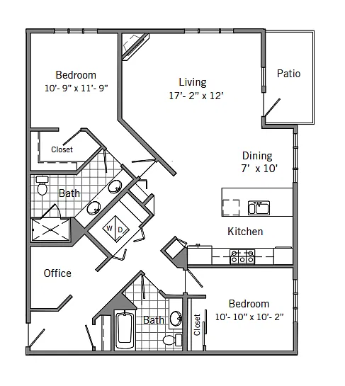 Floor plan Plan 2G