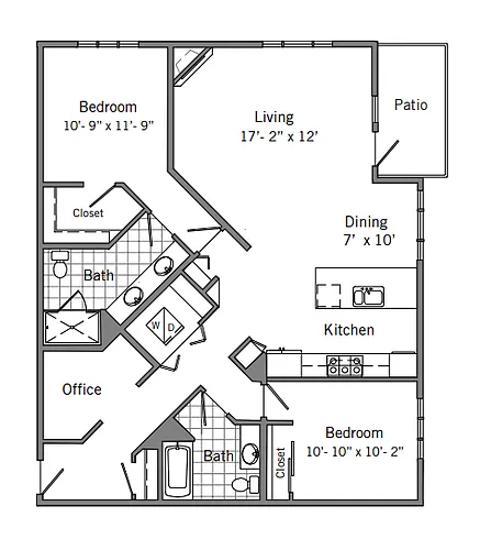 Floor plan Plan 2G