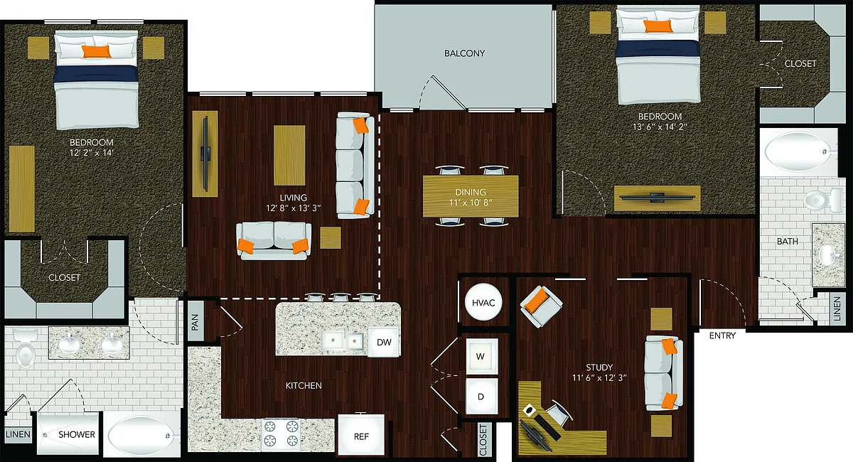 Floor plan B4