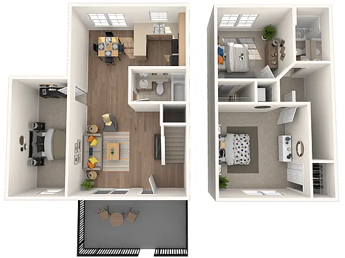 Floor plan 3x2 TH