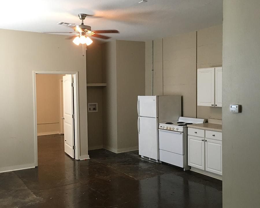 living room and kitchen