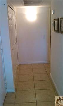 Washer and dryer are located in the hall closet