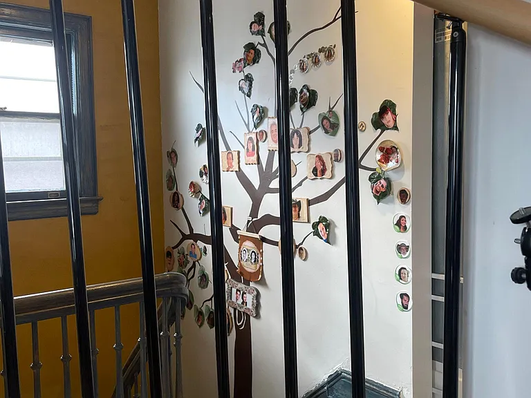 Entrance to private studio.