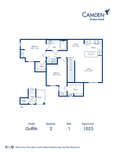 Floor plan Griffith
