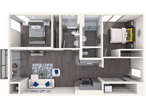 Floor plan Rush