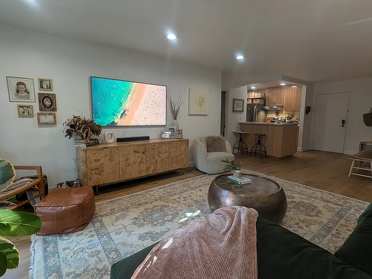 open concept Living space