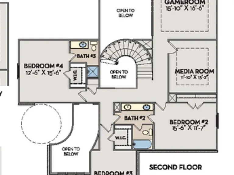 Floor Plan Second Floor