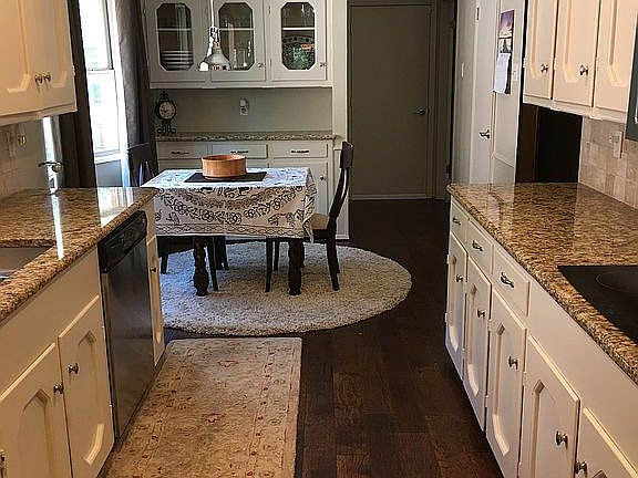 Premium hardwoods in kitchen