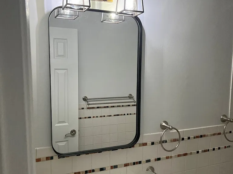 Bathroom with tub