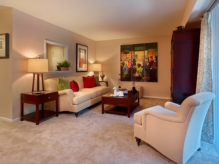 The Villager at Barton Run Living Room