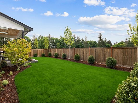 Fenced Rear Yard Covered Outdoor Living