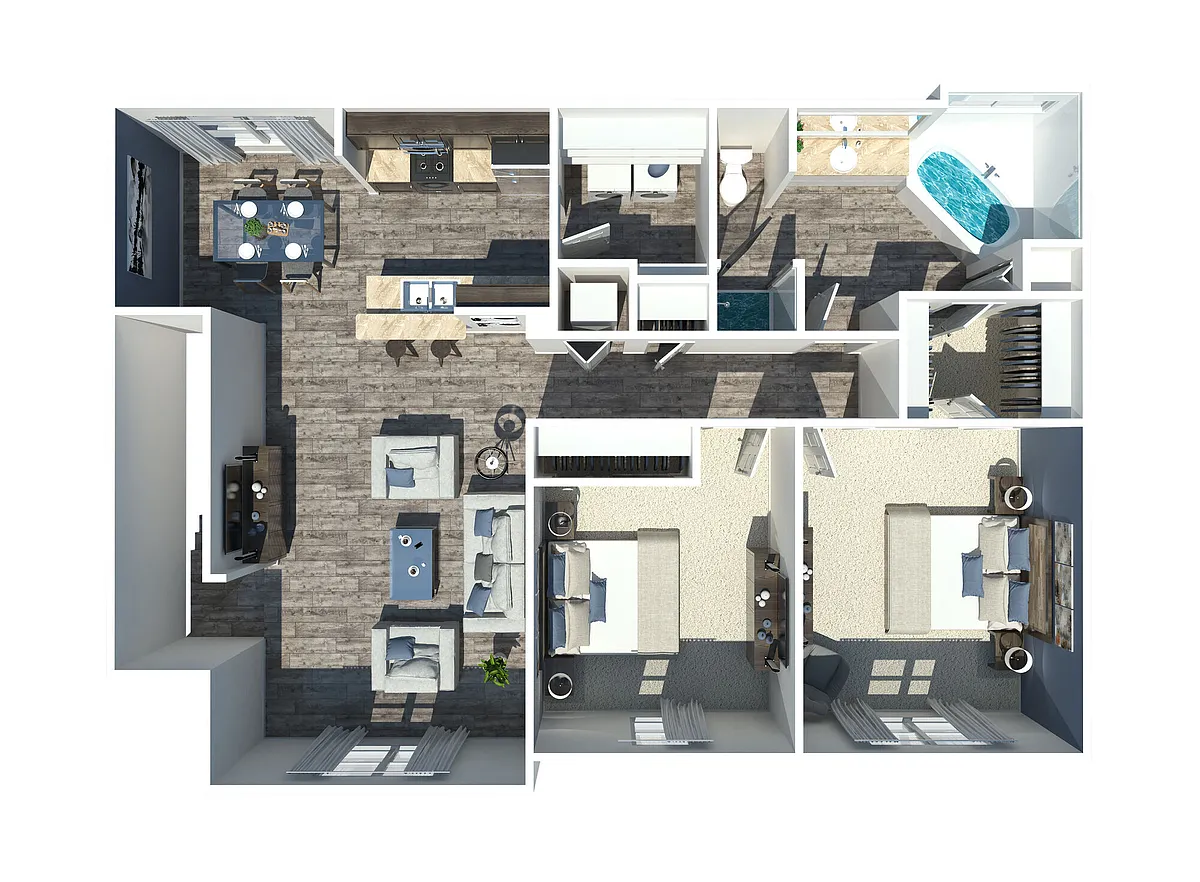 Floor plan B1