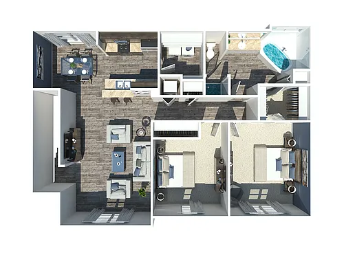 Floor plan B1