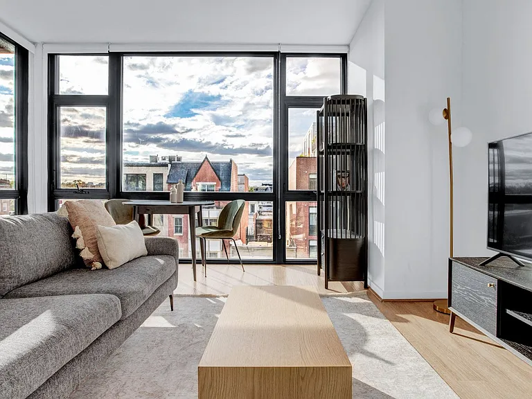 Studio living area (staged)