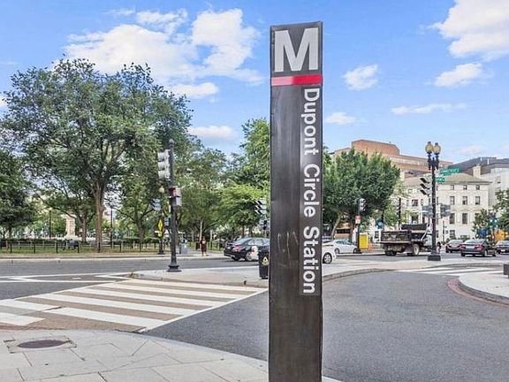 Quick downhill walk to Dupont Circle! Also, access Woodley Park for a quick walk across Conn Ave bridge to this home.