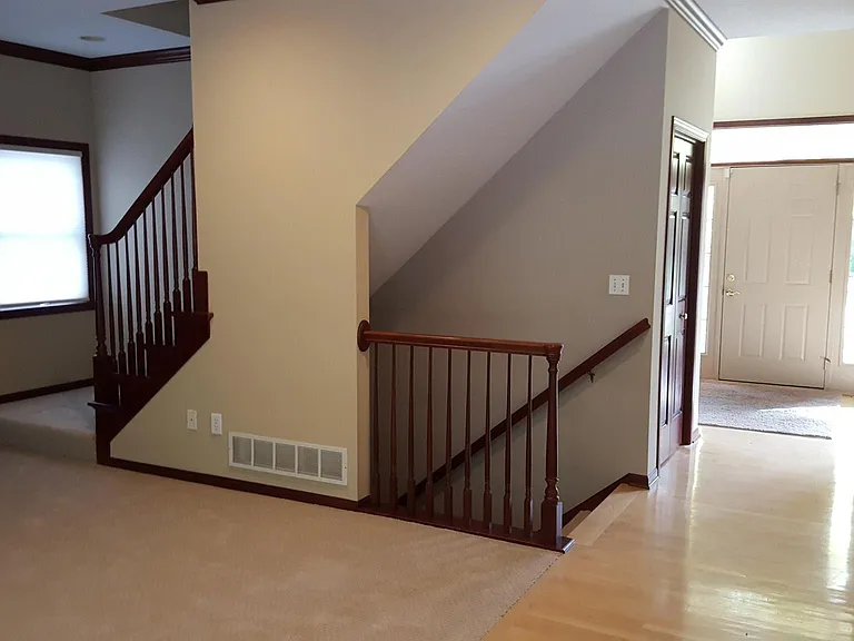 Living room towards entry