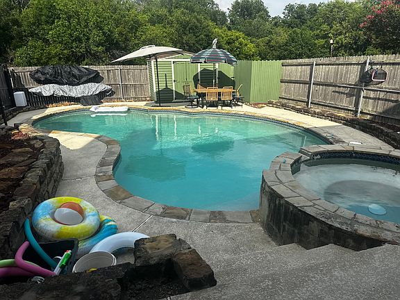 Minimal yard to maintain, pool maintenance covered in tent. You're only responsible to maintain appropriate water level.