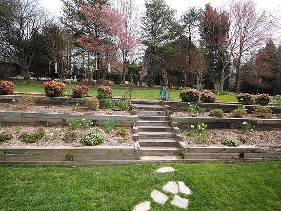 stone paver then steps