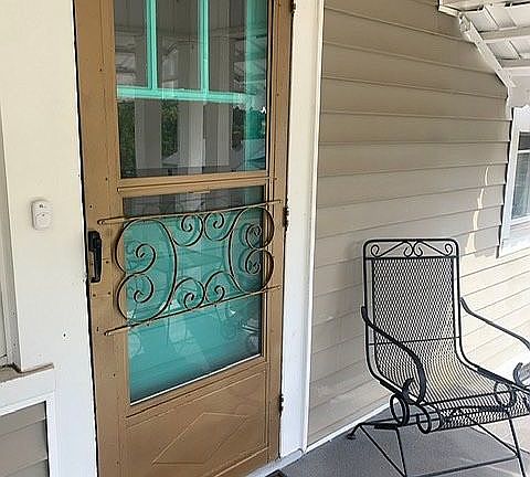 Vintage front door