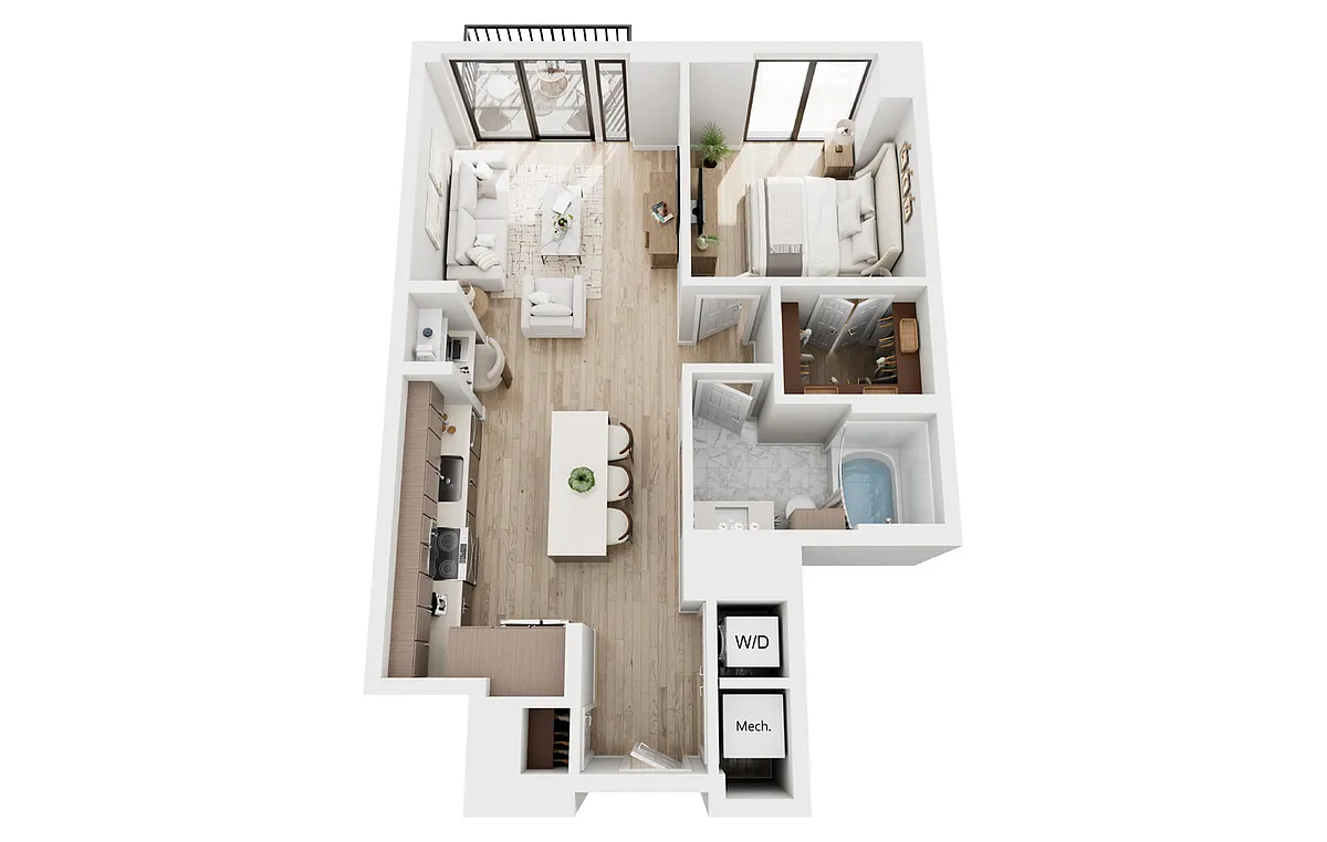 Floor plan A6