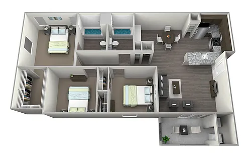 Floor plan Evergreen