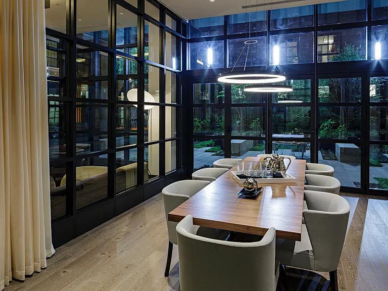 Private meeting room makes a convenient work-from-home space