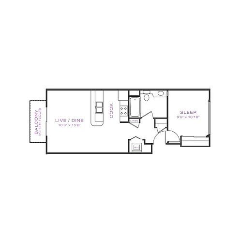 Floor plan A1