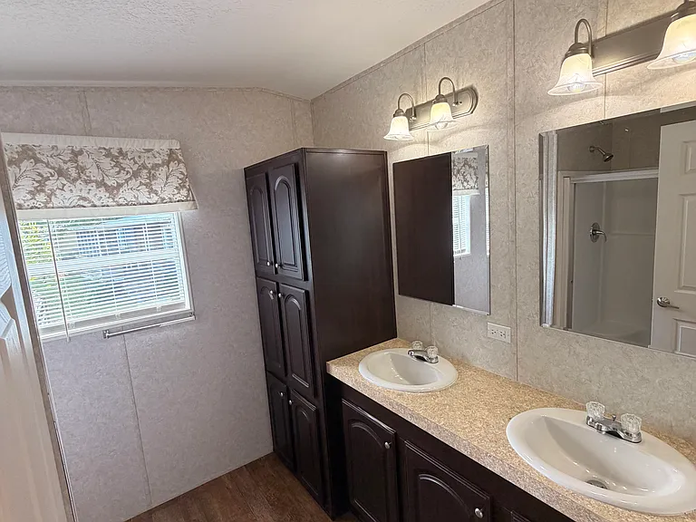 Master Bathroom with Double Sinks