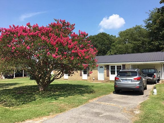 Driveway and carport